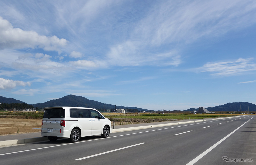 津波で甚大な被害を受けた陸前高田にて。《写真撮影 井元康一郎》