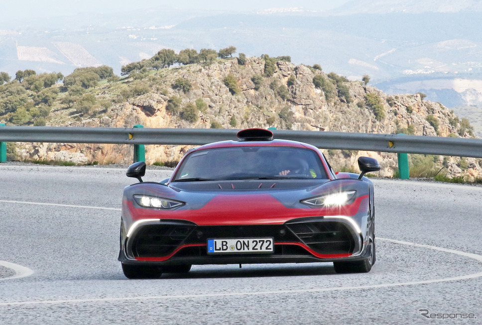 メルセデス AMG One 市販型プロトタイプ(スクープ写真)《APOLLO NEWS SERVICE》