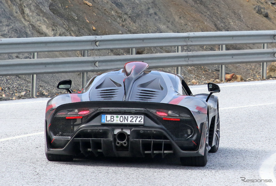 メルセデス AMG One 市販型プロトタイプ(スクープ写真)《APOLLO NEWS SERVICE》