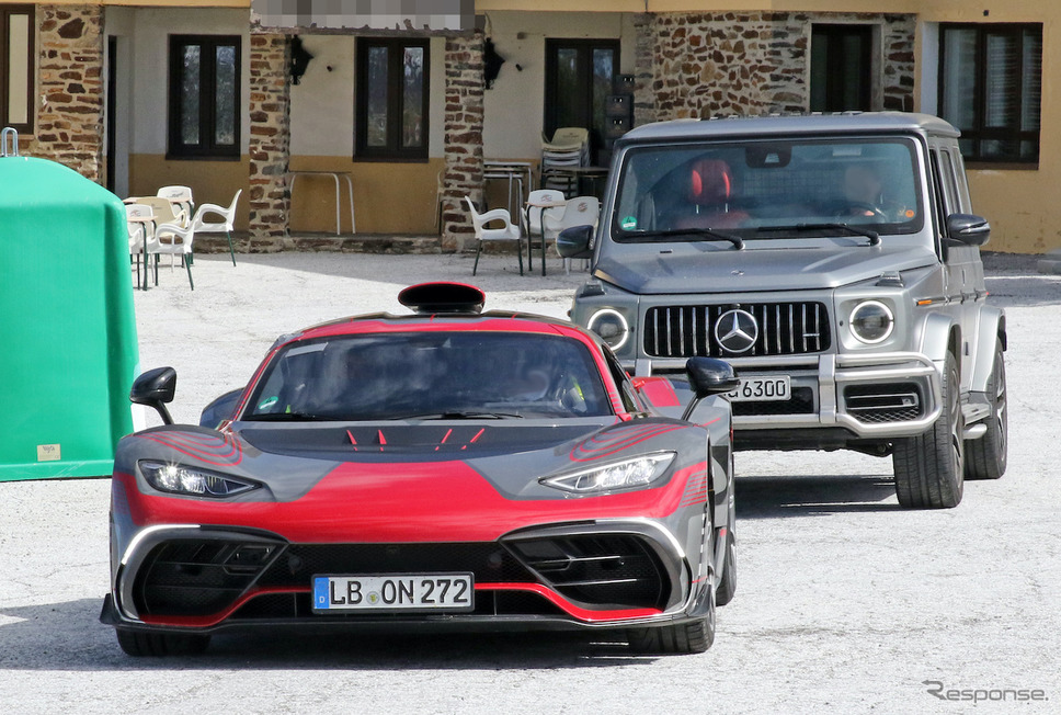 メルセデス AMG One 市販型プロトタイプ(スクープ写真)《APOLLO NEWS SERVICE》