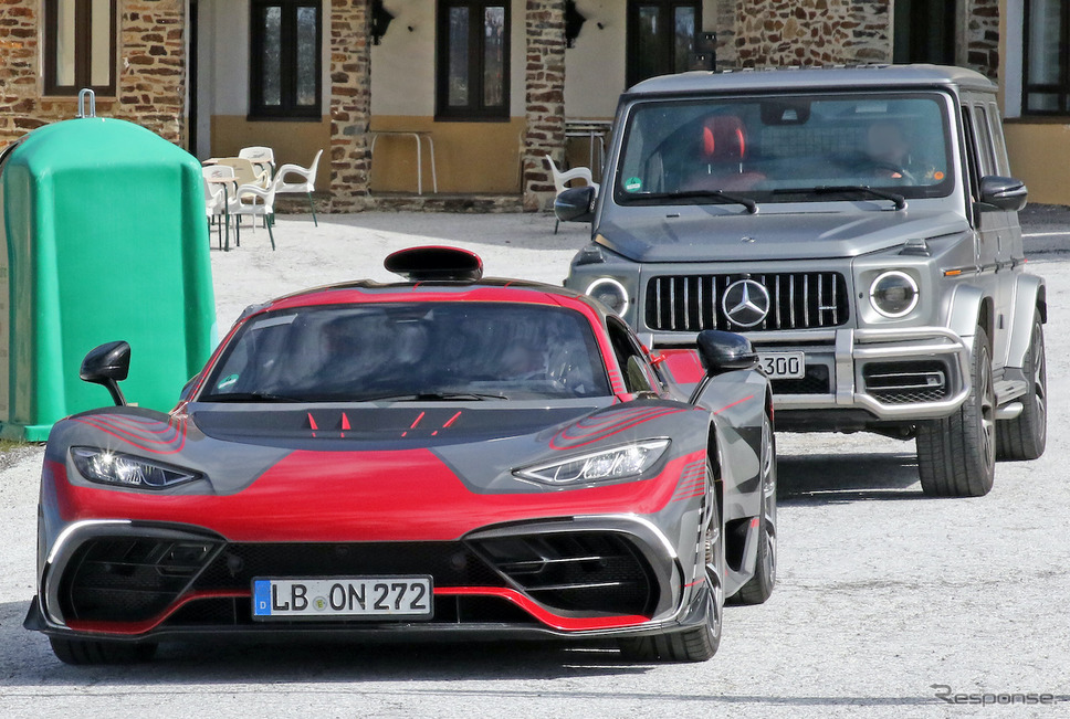 メルセデス AMG One 市販型プロトタイプ(スクープ写真)《APOLLO NEWS SERVICE》