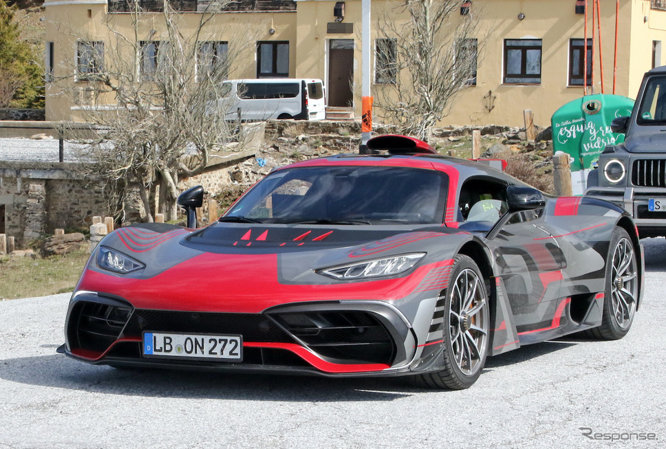 メルセデス AMG One 市販型プロトタイプ(スクープ写真)《APOLLO NEWS SERVICE》