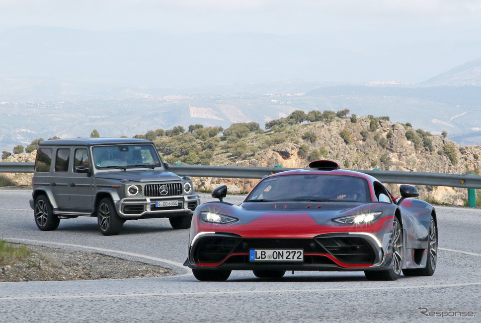 メルセデス AMG One 市販型プロトタイプ(スクープ写真)《APOLLO NEWS SERVICE》