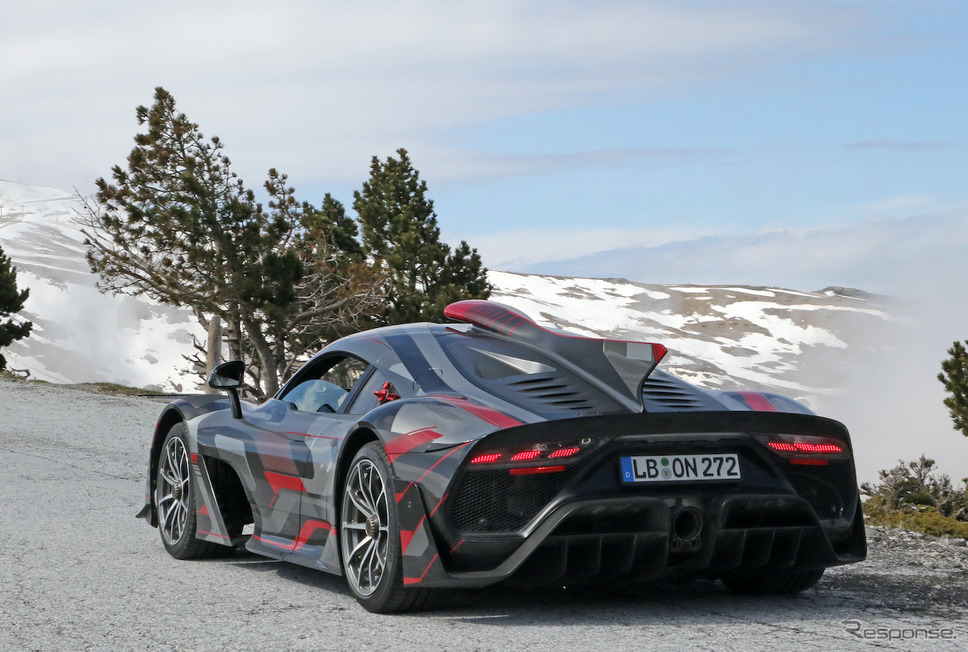 メルセデス AMG One 市販型プロトタイプ(スクープ写真)《APOLLO NEWS SERVICE》