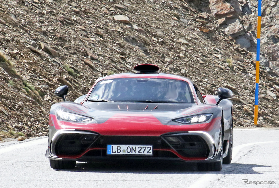 メルセデス AMG One 市販型プロトタイプ(スクープ写真)《APOLLO NEWS SERVICE》