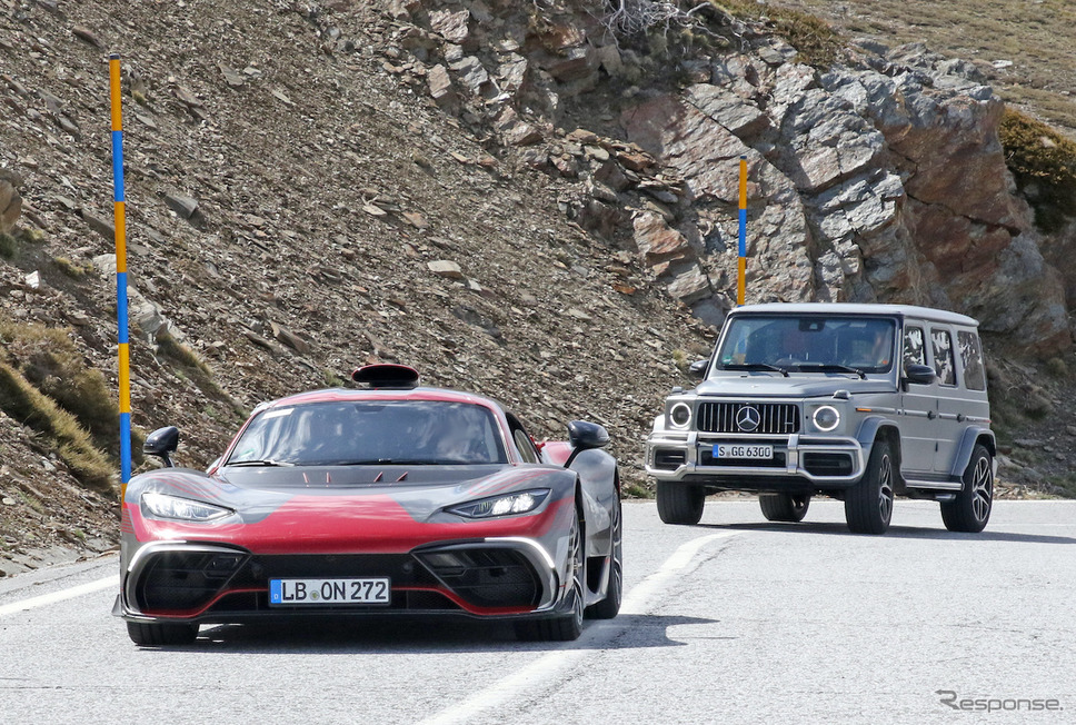 メルセデス AMG One 市販型プロトタイプ(スクープ写真)《APOLLO NEWS SERVICE》