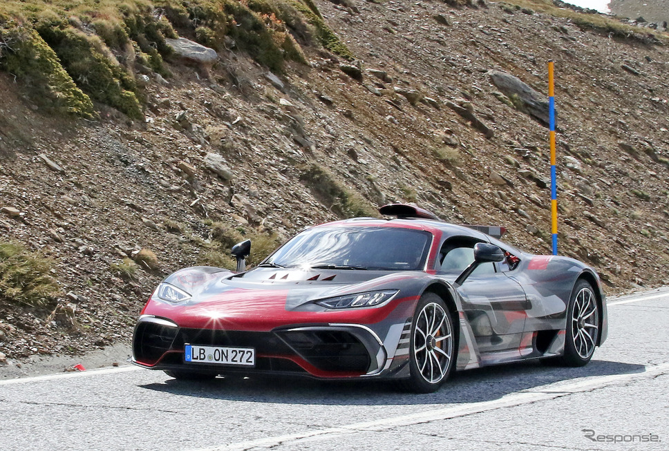 メルセデス AMG One 市販型プロトタイプ(スクープ写真)《APOLLO NEWS SERVICE》