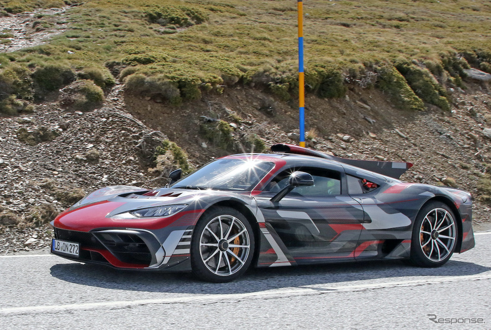 メルセデス AMG One 市販型プロトタイプ(スクープ写真)《APOLLO NEWS SERVICE》