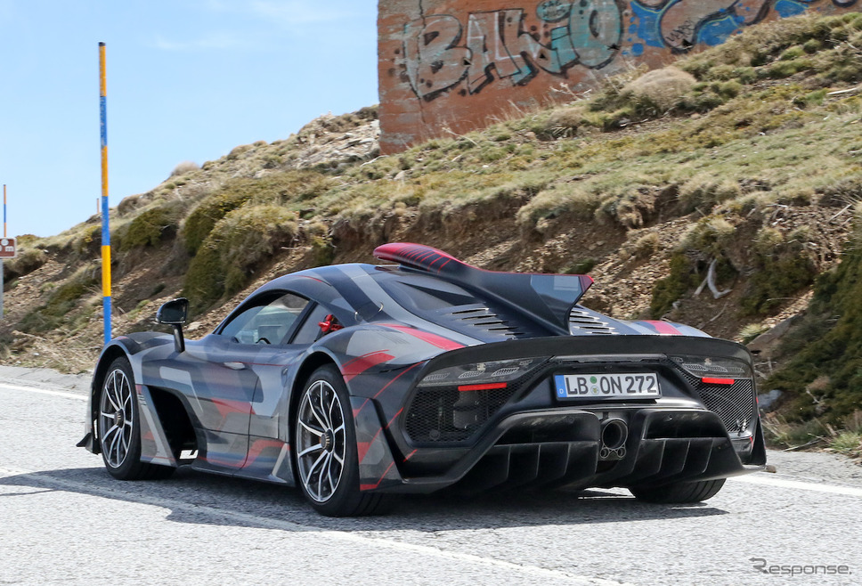 メルセデス AMG One 市販型プロトタイプ(スクープ写真)《APOLLO NEWS SERVICE》