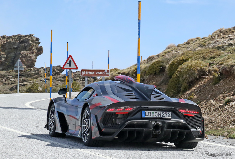 メルセデス AMG One 市販型プロトタイプ(スクープ写真)《APOLLO NEWS SERVICE》