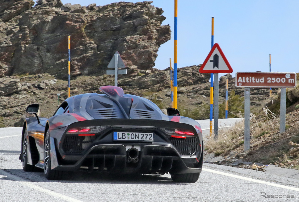 メルセデス AMG One 市販型プロトタイプ(スクープ写真)《APOLLO NEWS SERVICE》
