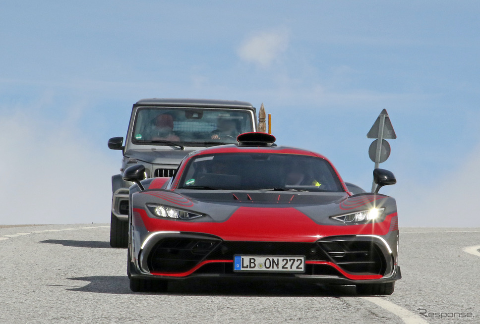 メルセデス AMG One 市販型プロトタイプ(スクープ写真)《APOLLO NEWS SERVICE》