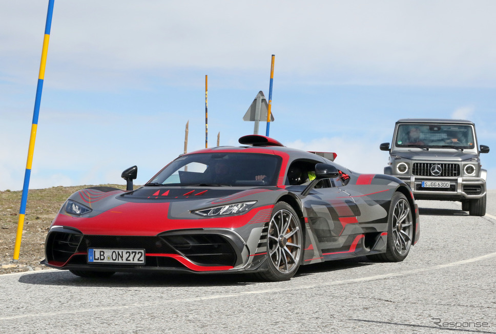 メルセデス AMG One 市販型プロトタイプ(スクープ写真)《APOLLO NEWS SERVICE》