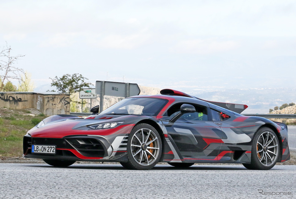 メルセデス AMG One 市販型プロトタイプ(スクープ写真)《APOLLO NEWS SERVICE》