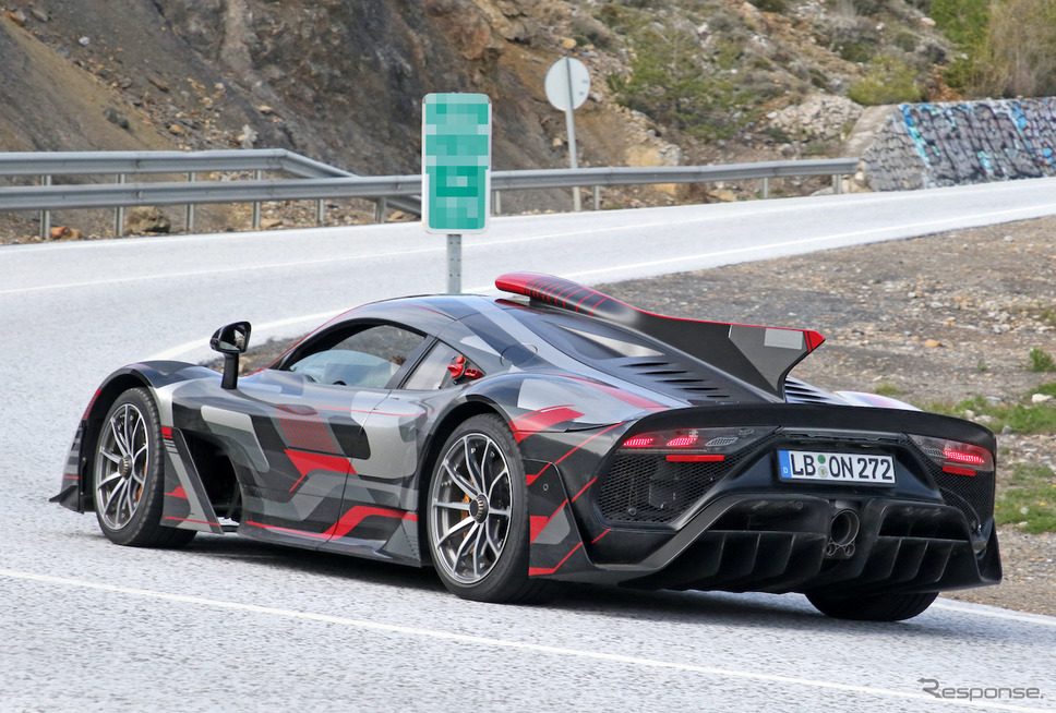 メルセデス AMG One 市販型プロトタイプ(スクープ写真)《APOLLO NEWS SERVICE》