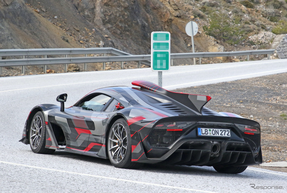 メルセデス AMG One 市販型プロトタイプ(スクープ写真)《APOLLO NEWS SERVICE》