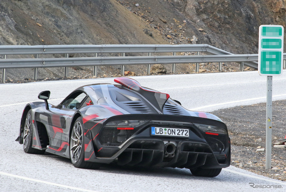 メルセデス AMG One 市販型プロトタイプ(スクープ写真)《APOLLO NEWS SERVICE》