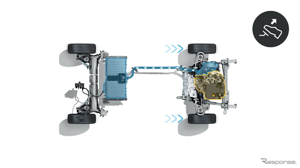 ルノー・メガーヌ ・ハッチバック改良新型のPHV「E-TECH」《photo by Renault》