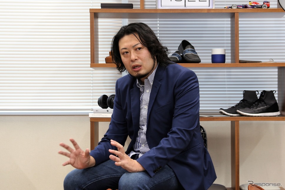 オーテックジャパンデザイン部の青山雄未さん《写真撮影 内田俊一》