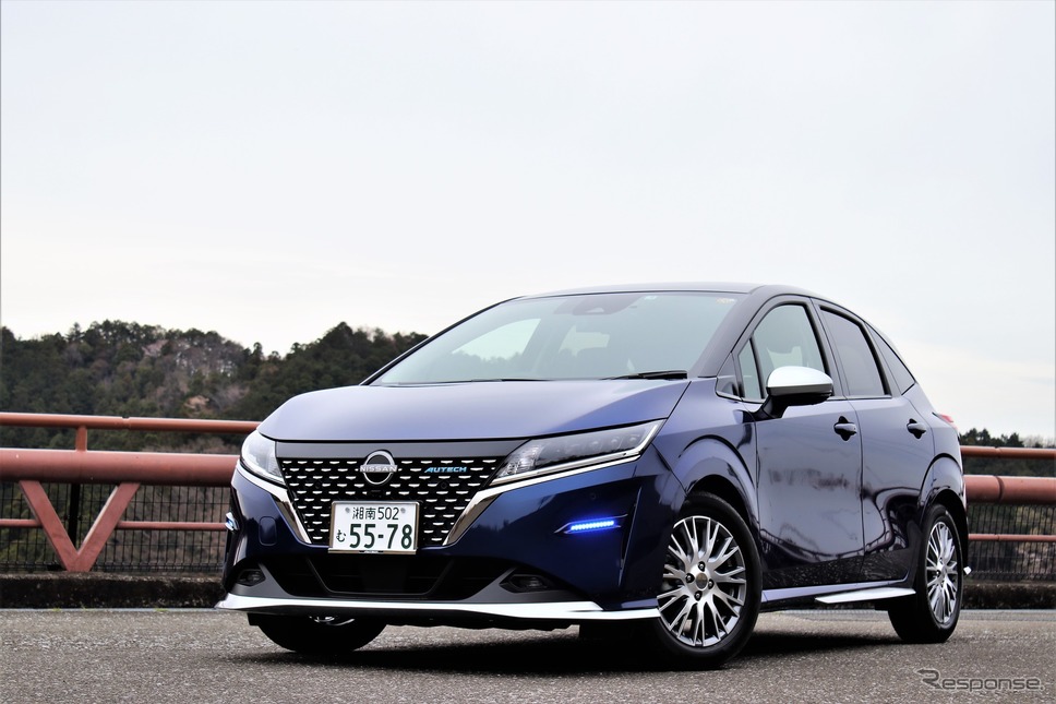 日産ノート・オーテック《写真撮影 内田俊一》