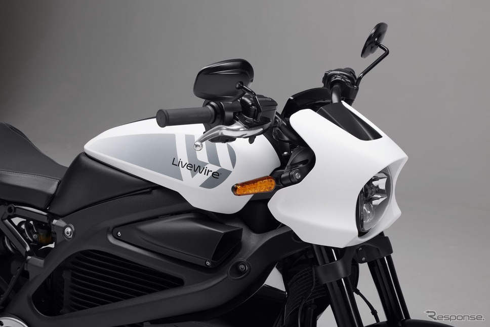 ハーレーダビッドソンのフル電動二輪車ブランド「ライブワイヤー」のロゴ《photo by Harley-Davidson》