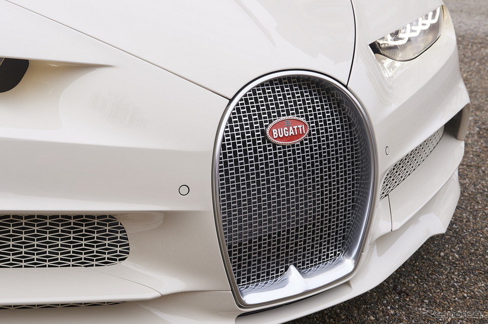 ブガッティ・シロン のワンオフモデル「Chiron habille par Hermes」《photo by Bugatti》