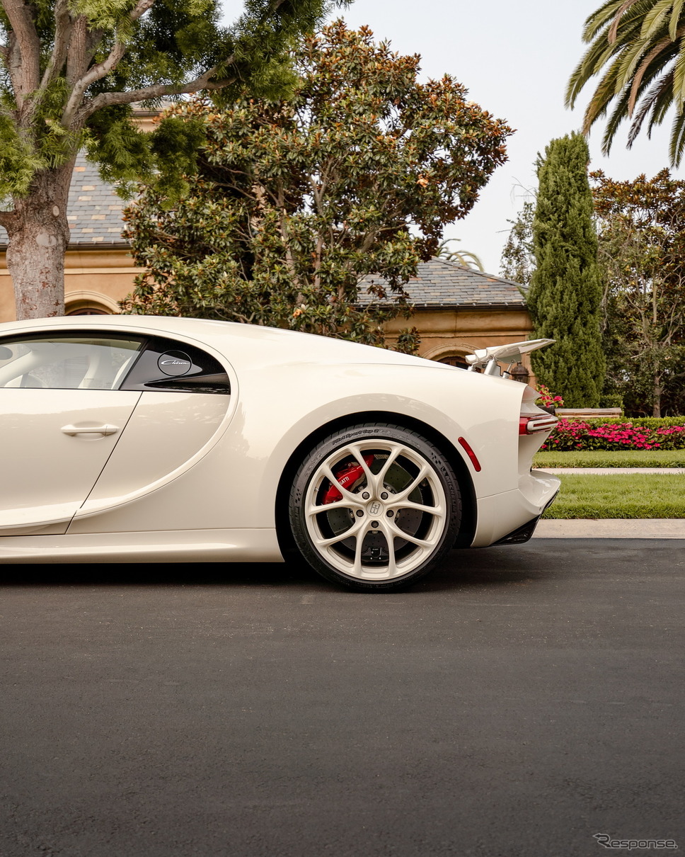ブガッティ・シロン のワンオフモデル「Chiron habille par Hermes」《photo by Bugatti》