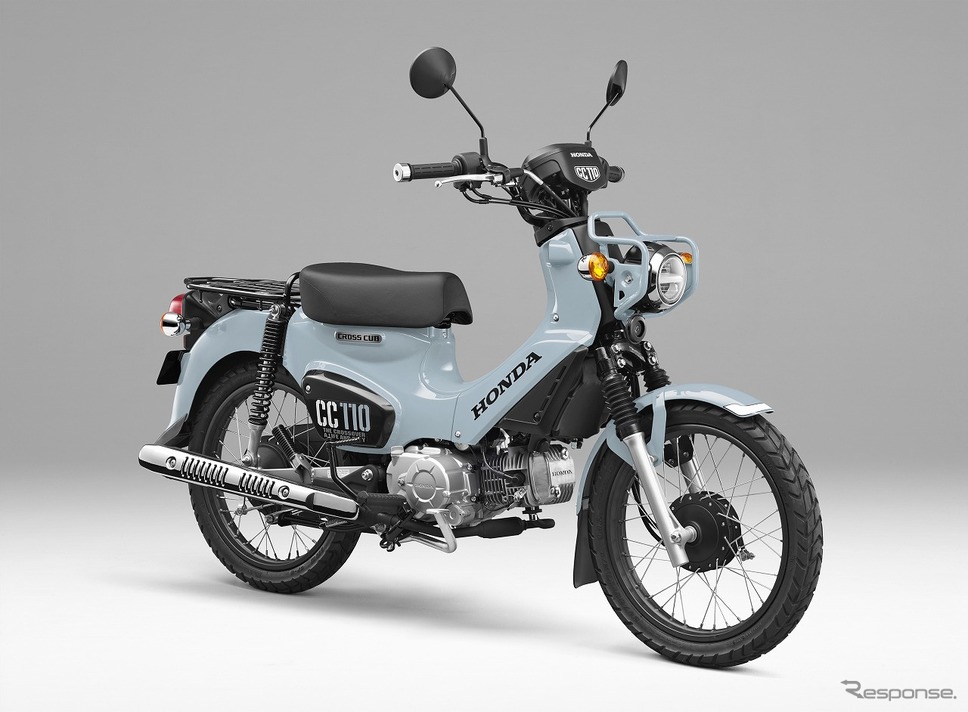 ホンダ クロスカブ110(プコブルー)《写真提供 本田技研工業》