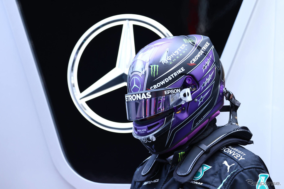 ハミルトンは今季、通算8冠目となる王座を狙って戦っている(写真はスペインGP)。《Photo by Mercedes-AMG F1》