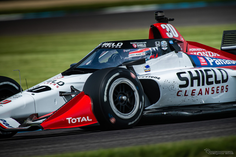 #30 佐藤琢磨は決勝16位。《Photo by INDYCAR》