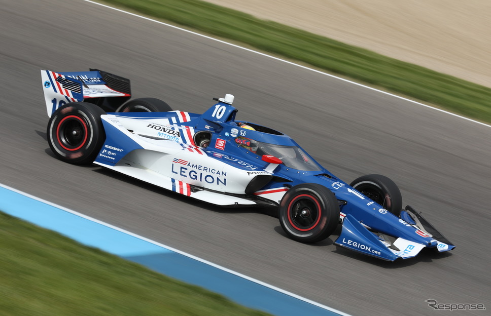 決勝3位の#10 パロウ。《Photo by INDYCAR》