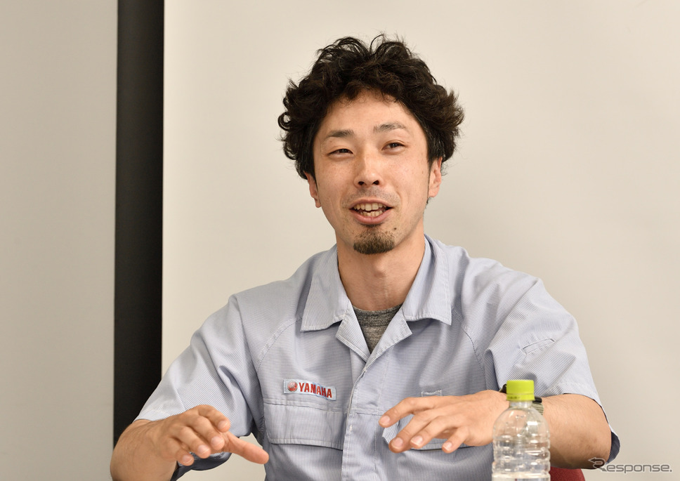 PF車両ユニット PF車両開発統括部 車両実験部 プロジェクトチーム主事の山田心也氏《写真撮影 雪岡直樹》