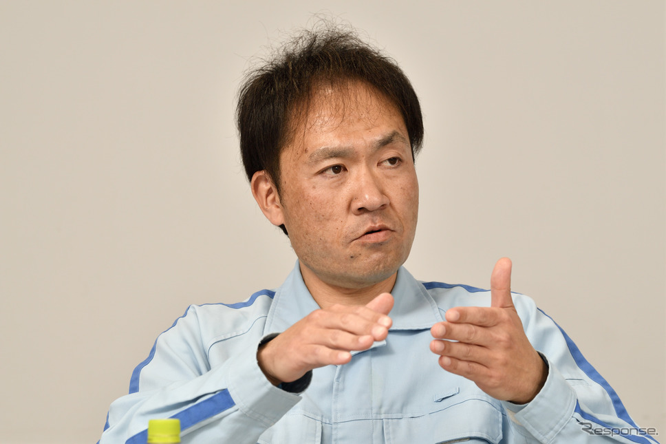 パワートレインユニットPT開発統括部 第3PT開発部 サウンド技術グループ主査の濱田大資氏《写真撮影 雪岡直樹》