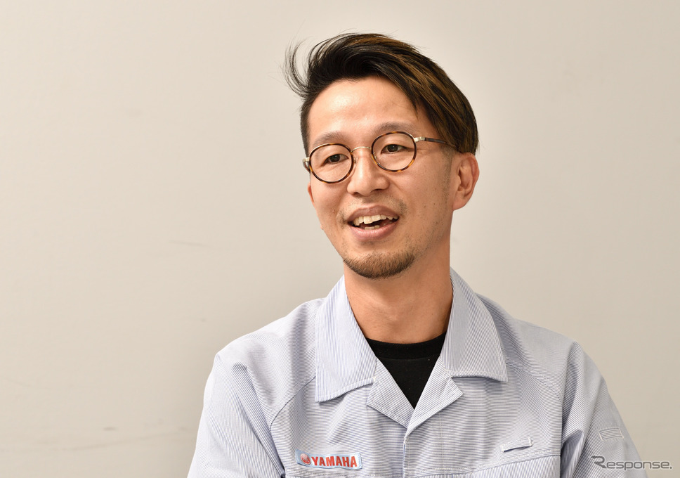 PF車両ユニット PF車両開発総括部 SV開発部 SP設計グループ 主事の田中友基氏《写真撮影 雪岡直樹》