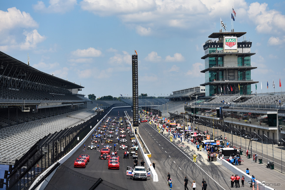 2020年の第104回インディ500。8月の無観客開催だった。《Photo by INDYCAR》