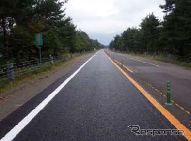 舗装の凹凸やひび割れの補修（完成イメージ）《写真提供 中日本高速道路》