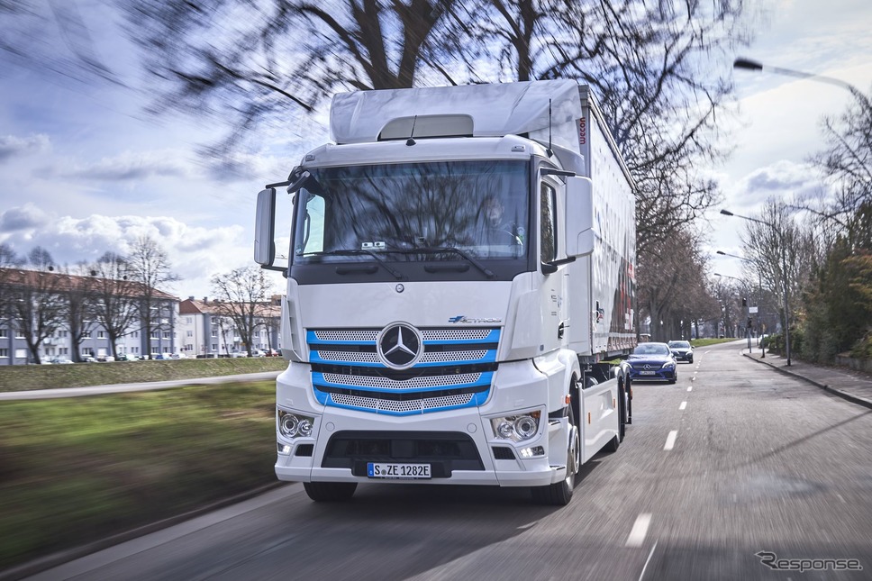 メルセデスベンツ eアクトロス《photo by Daimler Truck》