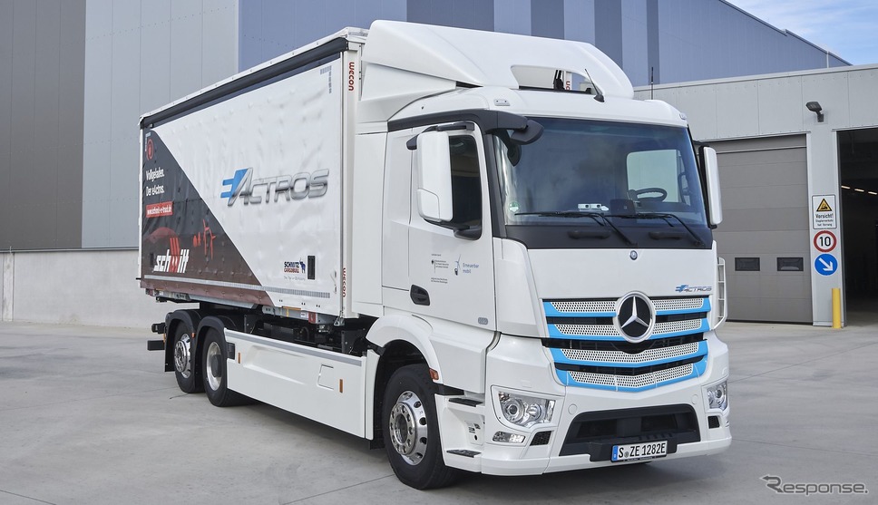 メルセデスベンツ eアクトロス《photo by Daimler Truck》