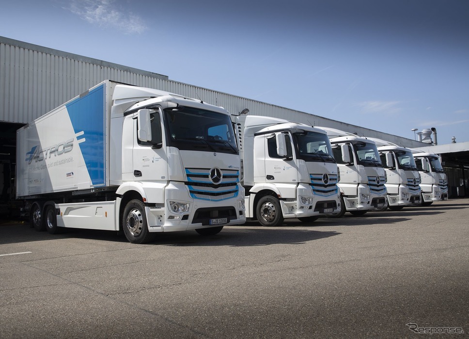 メルセデスベンツ eアクトロス《photo by Daimler Truck》