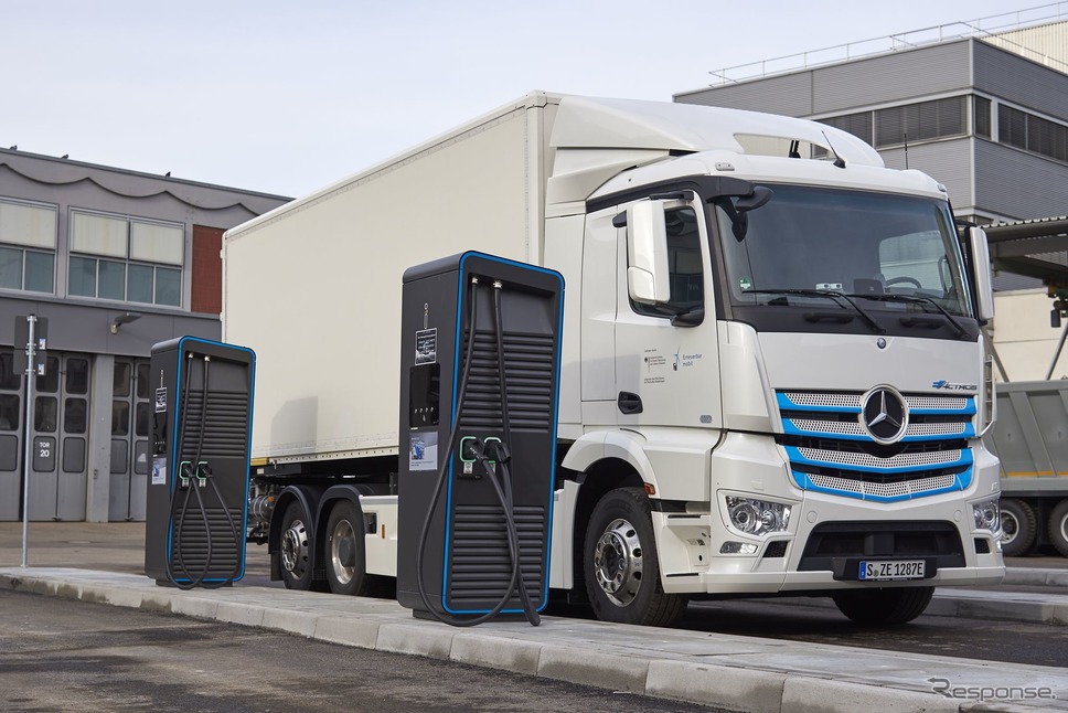 メルセデスベンツ eアクトロス《photo by Daimler Truck》