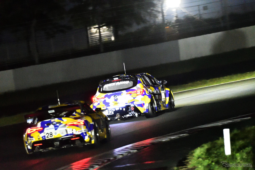 富士24時間レース:水素カローラ《写真撮影 雪岡直樹》