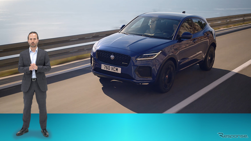 ジャガー E-PACE:ジャガー・ランドローバー・ジャパンのマグナス・ハンソン代表取締役社長(5月21日、THE FUTURE OF JAGUAR)《写真提供 ジャガー・ランドローバー・ジャパン》