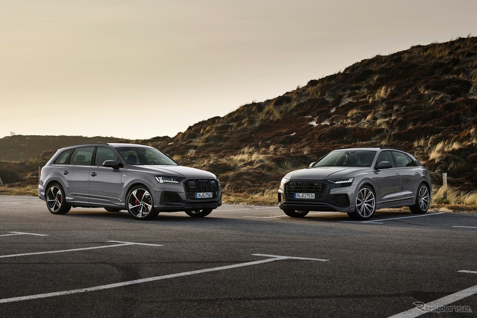 アウディ Q7 と Q8 の2022年モデルの「コンペティションプラス」《photo by Audi》
