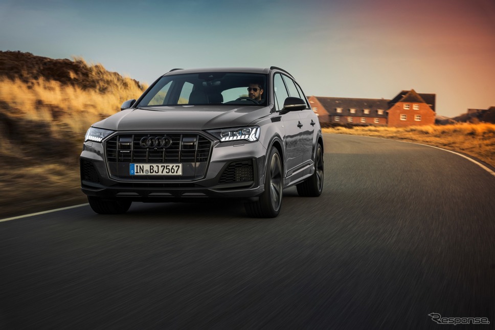 アウディ Q7 の2022年モデルの「コンペティションプラス」《photo by Audi》