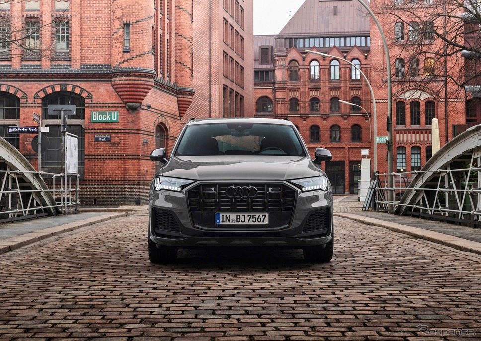 アウディ Q7 の2022年モデルの「コンペティションプラス」《photo by Audi》