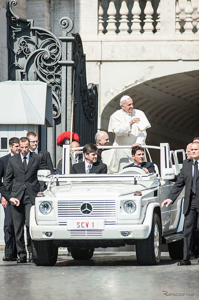2013年、バチカン（フランシスコ教皇）《Photo by Giorgio Cosulich/Getty Images News/ゲッティイメージズ》