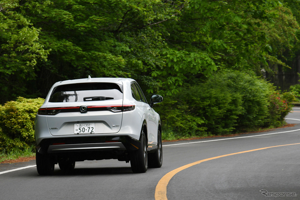 ホンダ ヴェゼル 新型(e:HEV Z)《写真撮影 中野英幸》