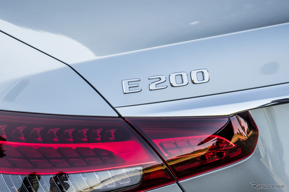 メルセデスベンツ Eクラスセダン(E200スポーツ)《写真撮影 山内潤也》