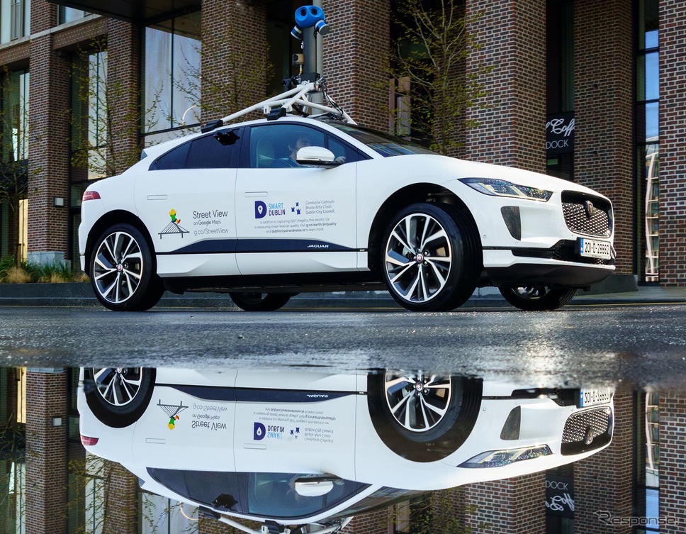 ジャガー I-PACE の「Google ストリートビュー」撮影車両《photo by Jaguar Land Rover》