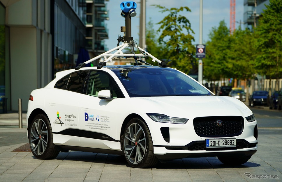 ジャガー I-PACE の「Google ストリートビュー」撮影車両《photo by Jaguar Land Rover》